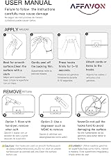 AFFAVON 50 Pack Clear Outdoor String Light Clips with Adhesive view 8