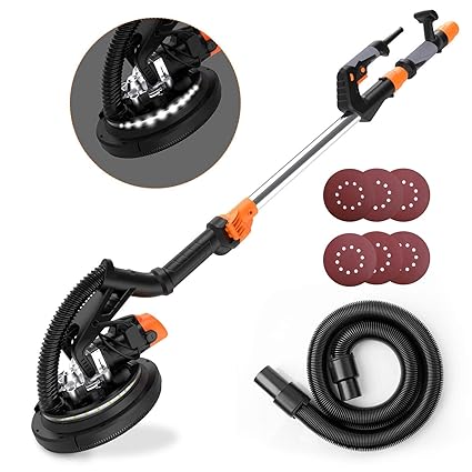 Drywall Sander Tacklife 710w Ceiling Sander Machine With Led