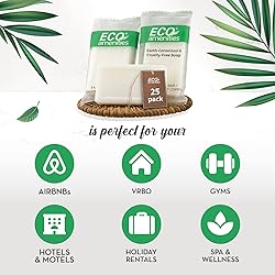 ECO amenities Bar Soap Bulk - 25 Pack, 1.0 oz