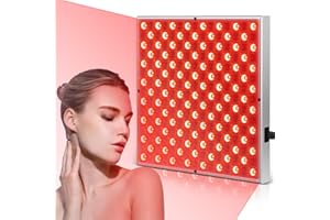 ASTAREXIN Red Light Therapy Lamp - Infrared Red Light Therapy Panel for Body Face with 225 PCS 660nm Red Light & 850nm Infrared Light LED for Pain Relief Skin Care