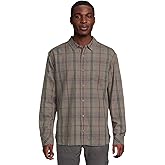 Prana Men's Los Feliz Flannel Shirt, Pewter