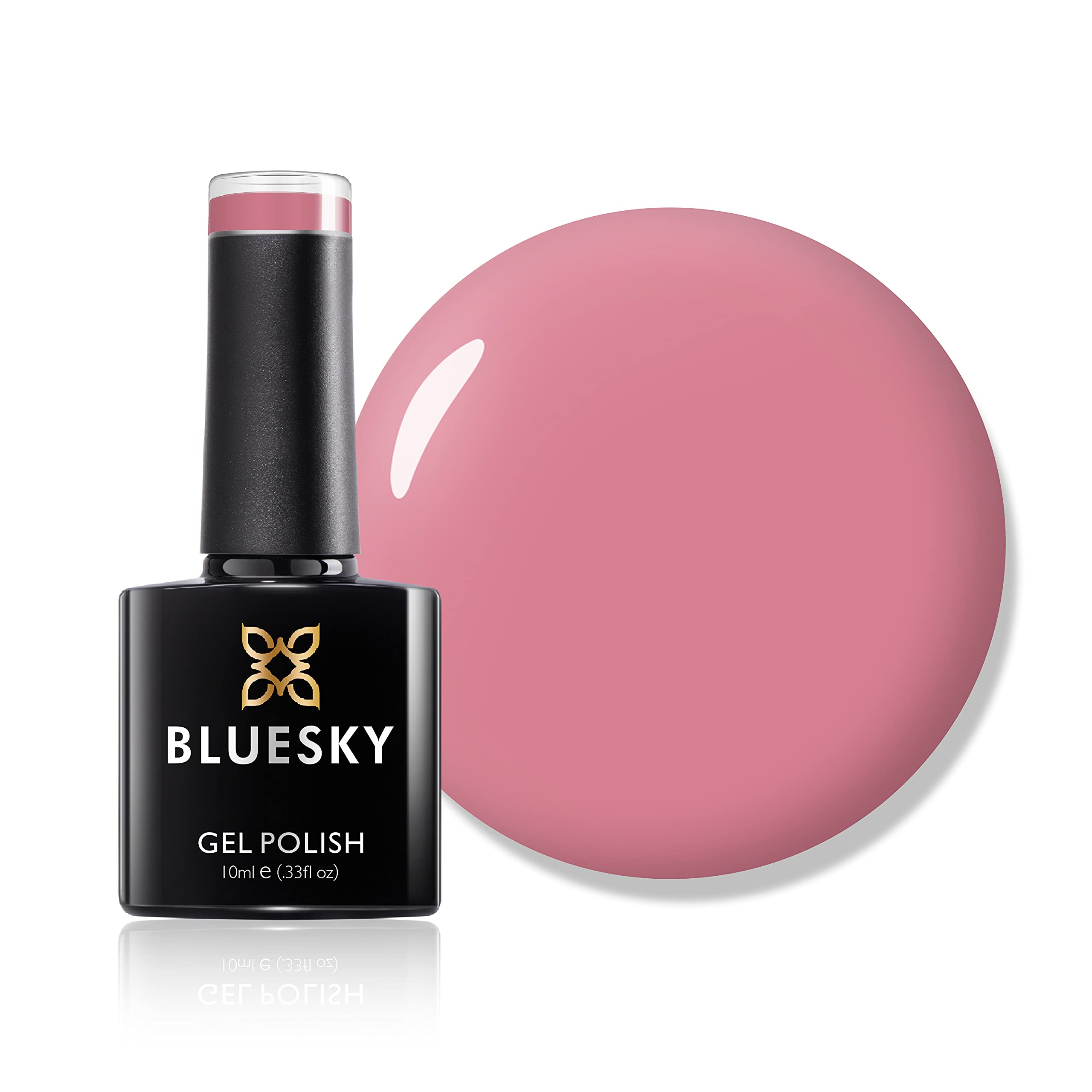 Bluesky Gel Nail Polish, Rosebud 80511, Light, Pink, Rose, Long Lasting, Chip Resistant, 10 ml (Requires Drying Under UV LED Lamp) — image 1