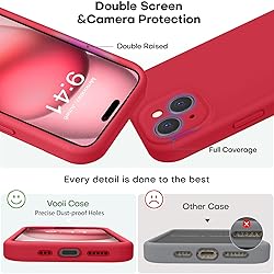 Vooii Compatible with iPhone 15 Plus Case, Upgrade