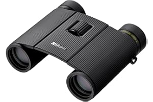 Nikon Trailblazer II 10x25 | Ultra-Compact Waterproof and Fogproof Travel Binoculars with Multilayer-Coated Optics and Rubber