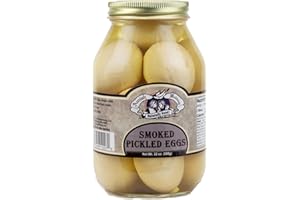 Amish Wedding Ready to Eat USA Made Smoked Pickled Eggs 32 Oz