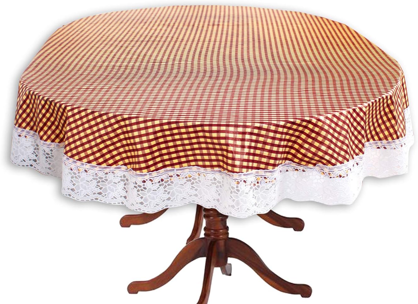 Buy Stylista 6 Seater Oval Dining Table Cover WxL 60x90 inches with