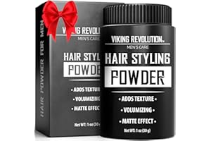 Viking Revolution Hair Styling Powder for Men - Easy to Apply Mattifying & Volumizing Hair Texture Powder for Men (1 Oz - 1 Pack)
