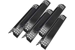 ADVIACE Set of 5 Flame Tamers for Nexgrill 720-0896, 720-0882A, 720-0896B, 720-0783E Grill Replacement Parts, Heat Plate Shields Replacement for Grill Master 720-0737, 720-0697, Nexgrill 720-0925, 720-0896C