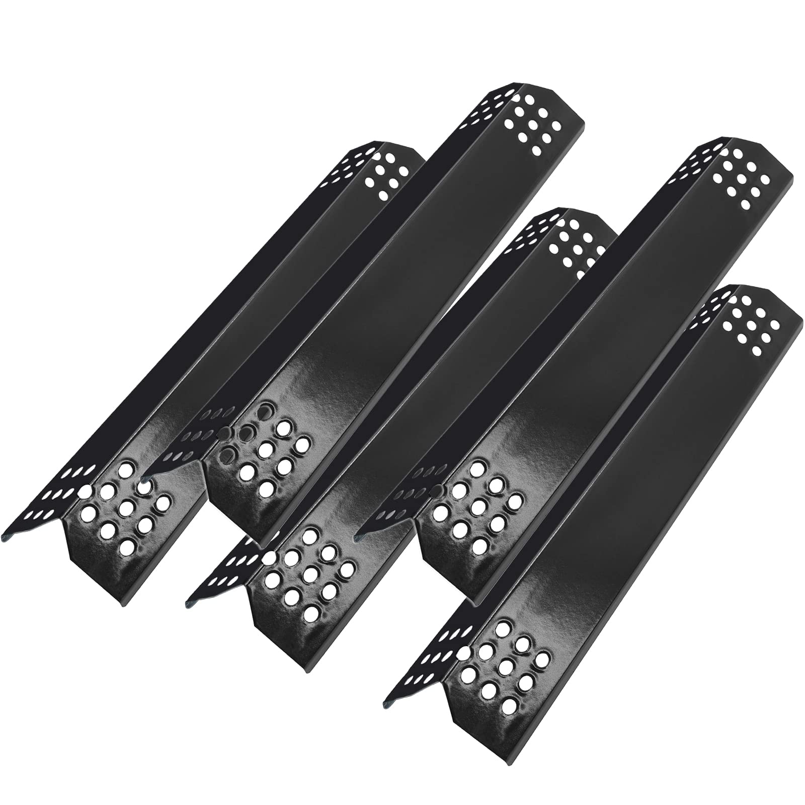 Photo 1 of Set of 5 Flame Tamers for Nexgrill 720-0896, 720-0882A, 720-0896B, 720-0783E Grill Replacement Parts, Heat Plate Shields Replacement for Grill Master 720-0737, 720-0697, Nexgrill 720-0925, 720-0896C