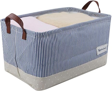 Faltbar Aufbewahrungskorb Aufbewahrungsbox mit Deckel Organisieren