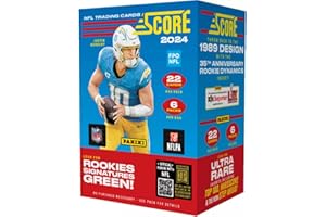 2024 Panini Score Football Trading Cards NFL Blaster Box