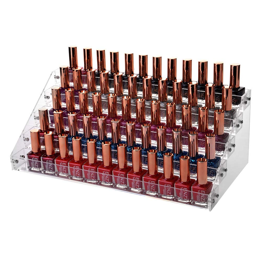 Nail Polish Organizer HolderLumcrissy Clear Plastic Nail