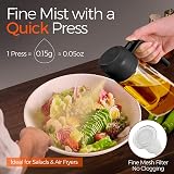 YARRAMATE Oil Sprayer 16oz 470ml Dual-Function Glass Bottle Black view 3