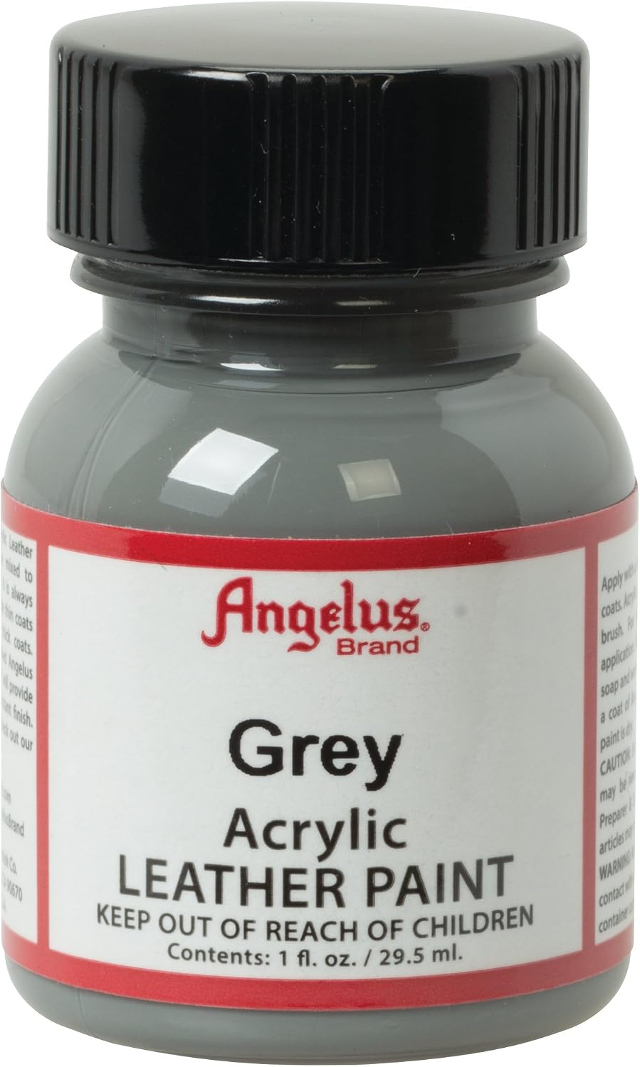 Angelus Acrylic Leather Paint, grey, 29.5 ml (Pack of 1)