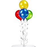 PermaShine - Reusable and Helium Free Balloon Bouquet - Permanent Plastic Indoor and Outdoor Balloons