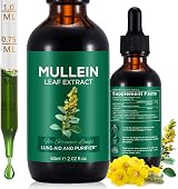 Vortexonix Mullein Drops for Lungs 2.02 fl oz Mullein Leaf Extract