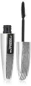 L'Oréal Paris Voluminous Butterfly Lengthening Washable Mascara, Black Brown, 0.22 fl. oz.