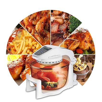 Amazon.com: 10 Qt freidora de aire, cristal transparente ...