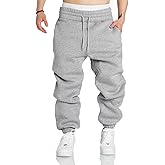 Lasjixion Men's Sweatpants Joggers Wortkout Tapered Casual Sweatpants for Men with Pockets