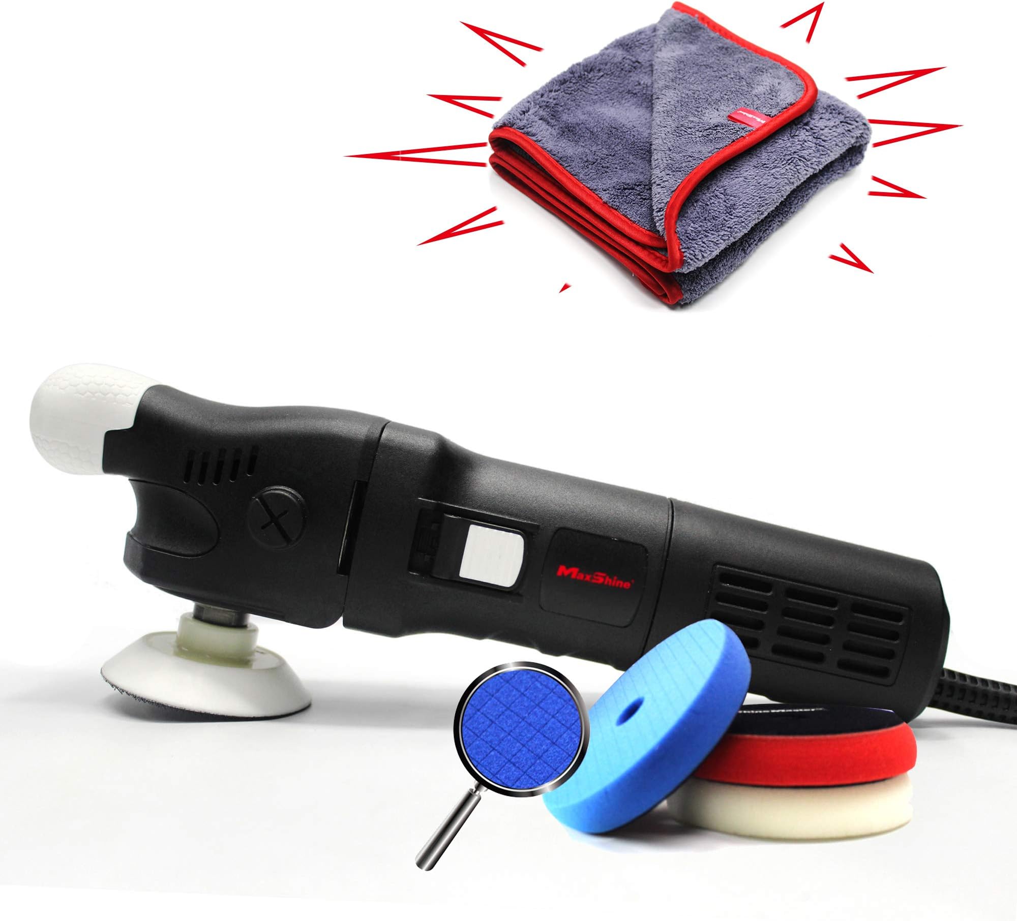Maxshine M550 Rotary Polisher Deluxe Kit