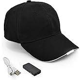 Hands Free Rechargeable LED Baseball Cap Hat for Outdoor Hip Hop Party Holiday