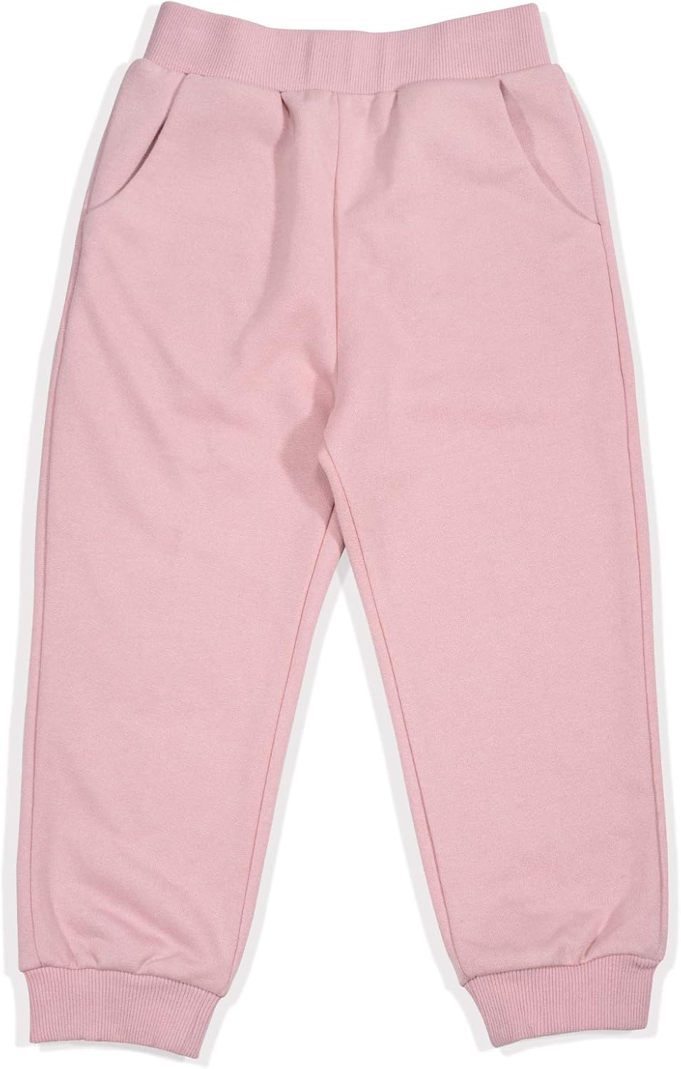 Girls Pants Sets, Crop Top Hoodie, Athletic Sweatsuit, Pink Sequins Embroidery: Clothing