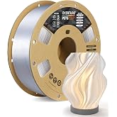 OVERTURE High Speed PETG Filament 1.75mm, 1kg Transparent | Neatly Wound &amp; Clog-Free, 1kg (2.2lbs) Rapid PETG, Dimensional Accuracy +/- 0.02mm, Fit Most FDM Printers (Transparent)