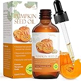 Organic Pumpkin Seed Oil for Hair Care: 50ml Pure Cold-Pressed Formula Moisturing Dry Hair Hair and Scalp Repair for All Hair