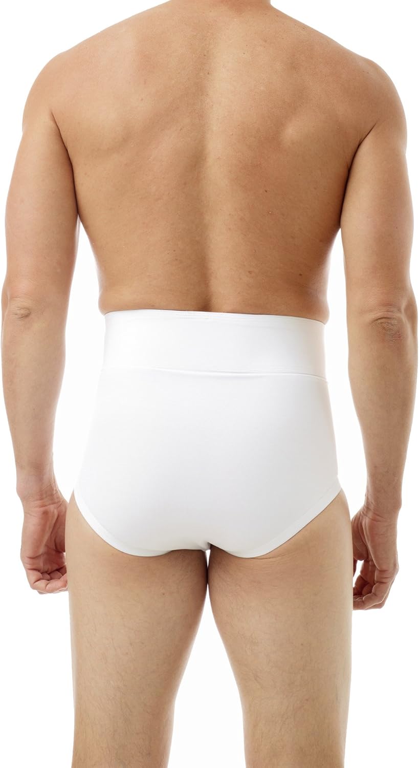 Underworks 3-Inch Slip-on Brief Girdle for Men at  Men’s Clothing store: Athletic Underwear