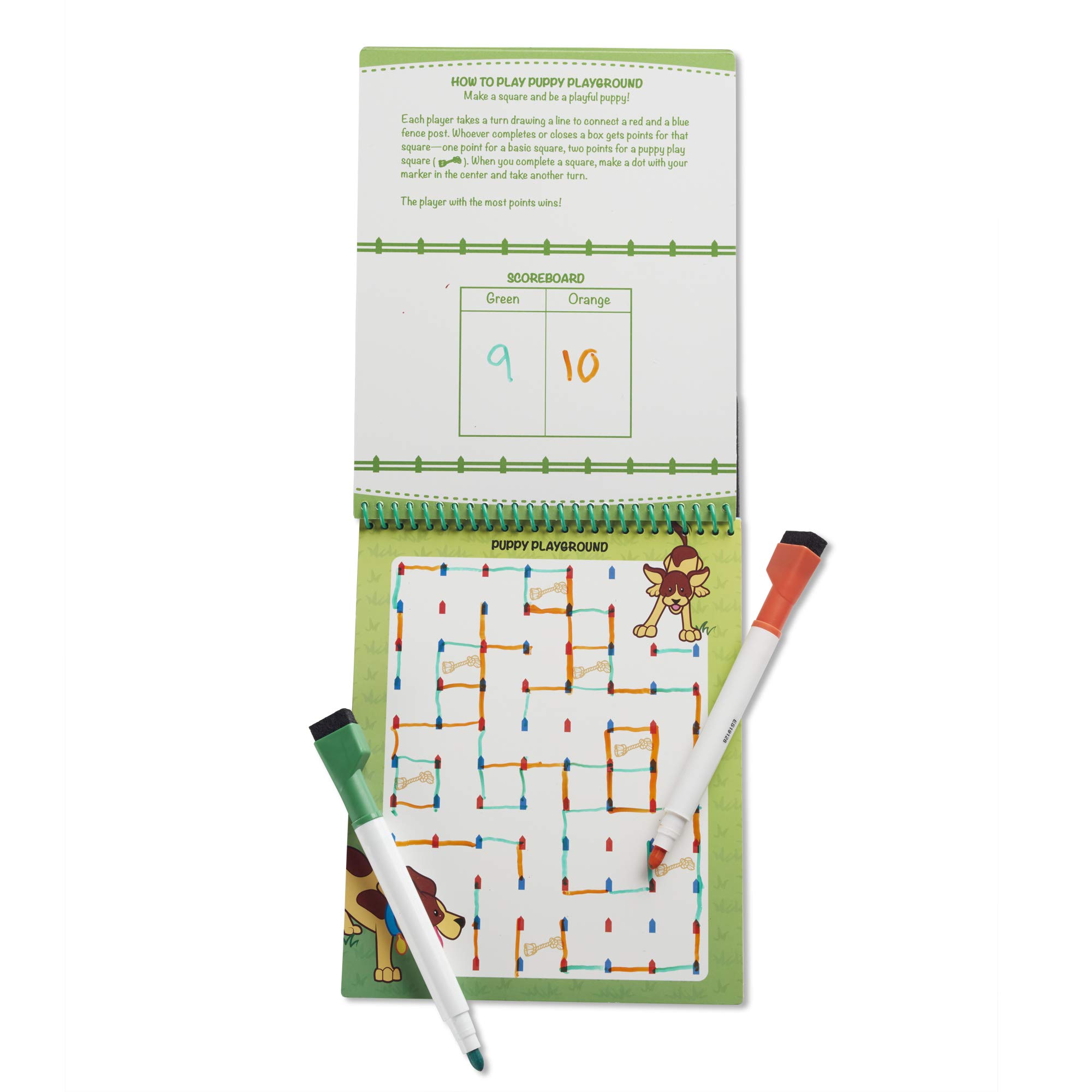 Melissa & Doug Wipe - Off Activity Pad - Animals | Activity Pads | Travel | Age +6 years | Gift for Boy or Girl