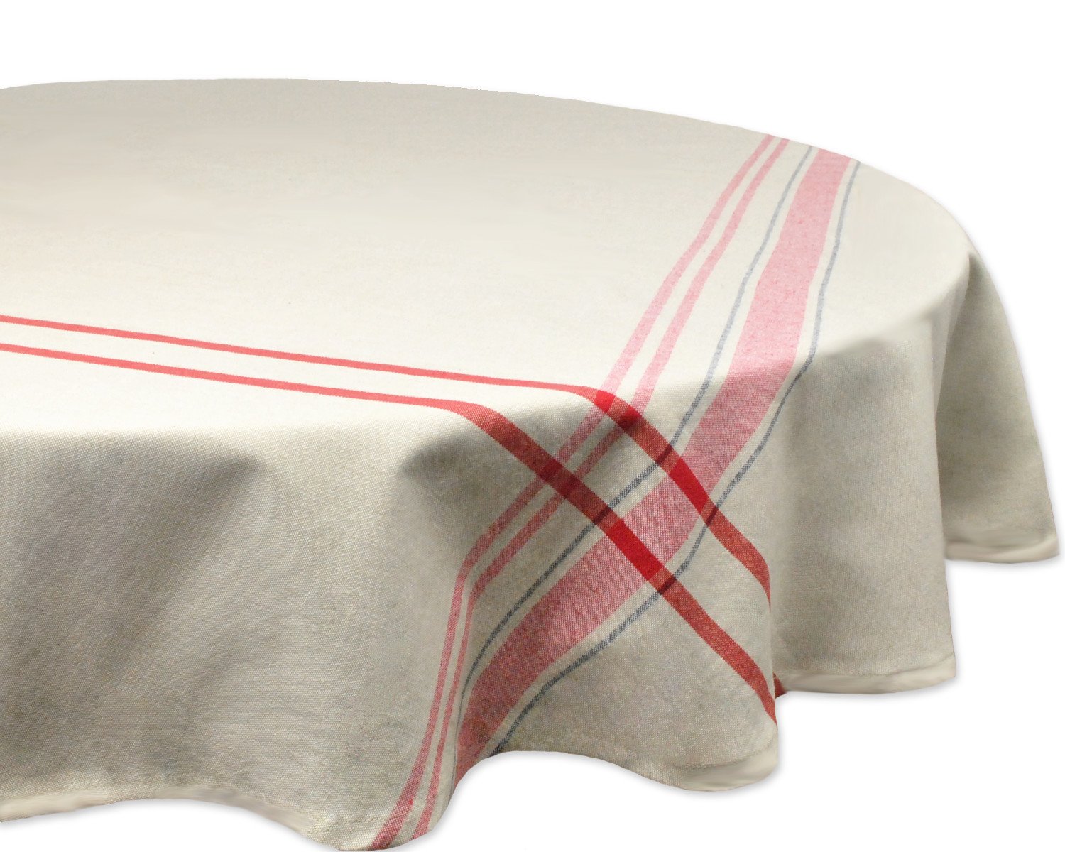 Best small round table cloth print country