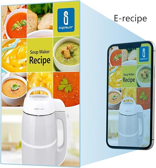 Aigostar Beanbaby 30IMW - 6 funciones en 1. Máquina de leche ...