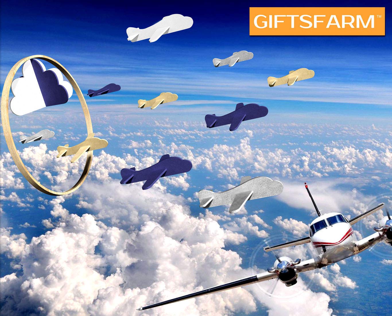 airplane nursery mobile