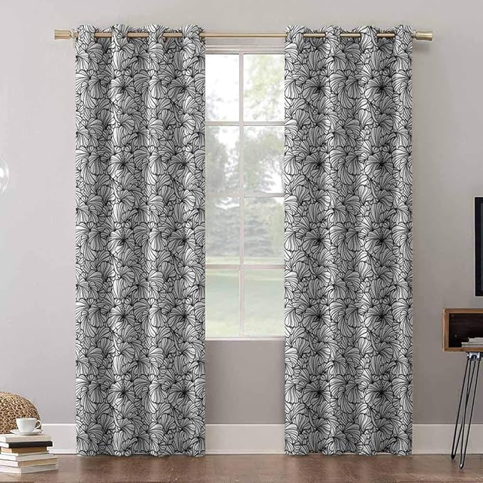 Aishare Store Window Treatment Curtains 72 Inches Long Room Darkening