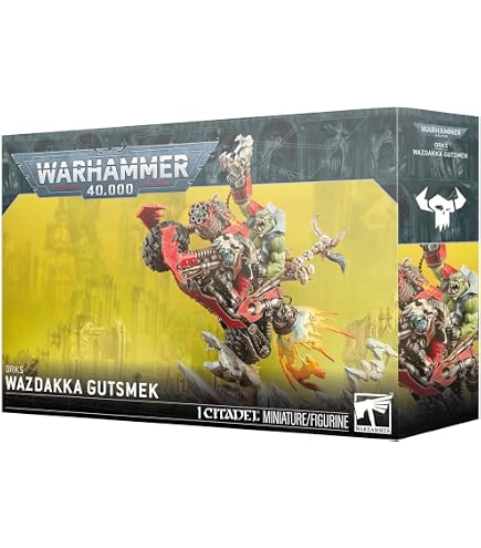 Amazon.com: Games Workshop Warhammer 40k - Ork Deffkilla Wartrike