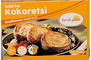 RAYKUSH ART Faruk Gullu Gulluoglu Kokorec- Halal - 228gr Kokoretsi 8oz - Pack of 2