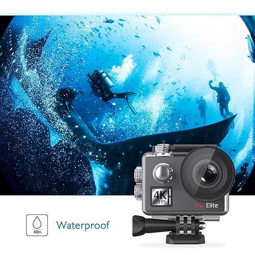AKASO V50 Elite 4K60fps Touch Screen WiFi Action Camera Voice