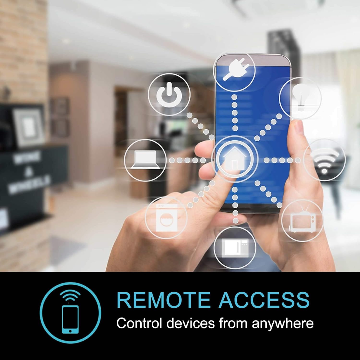 Autome Wifi Smart Plug – Smart Outlet for Home Automation w/Alexa, Google, IFTTT – App Control Remote from Any Location [1pk] - - 