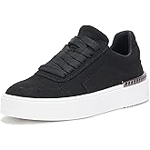 DKNY Womens Beverley Everyday Platform Lace Up Sneaker