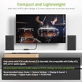 LiNKFOR 192kHz DAC Optical Toslink to RCA Digital to Analog Converter 2.1m Cable view 5