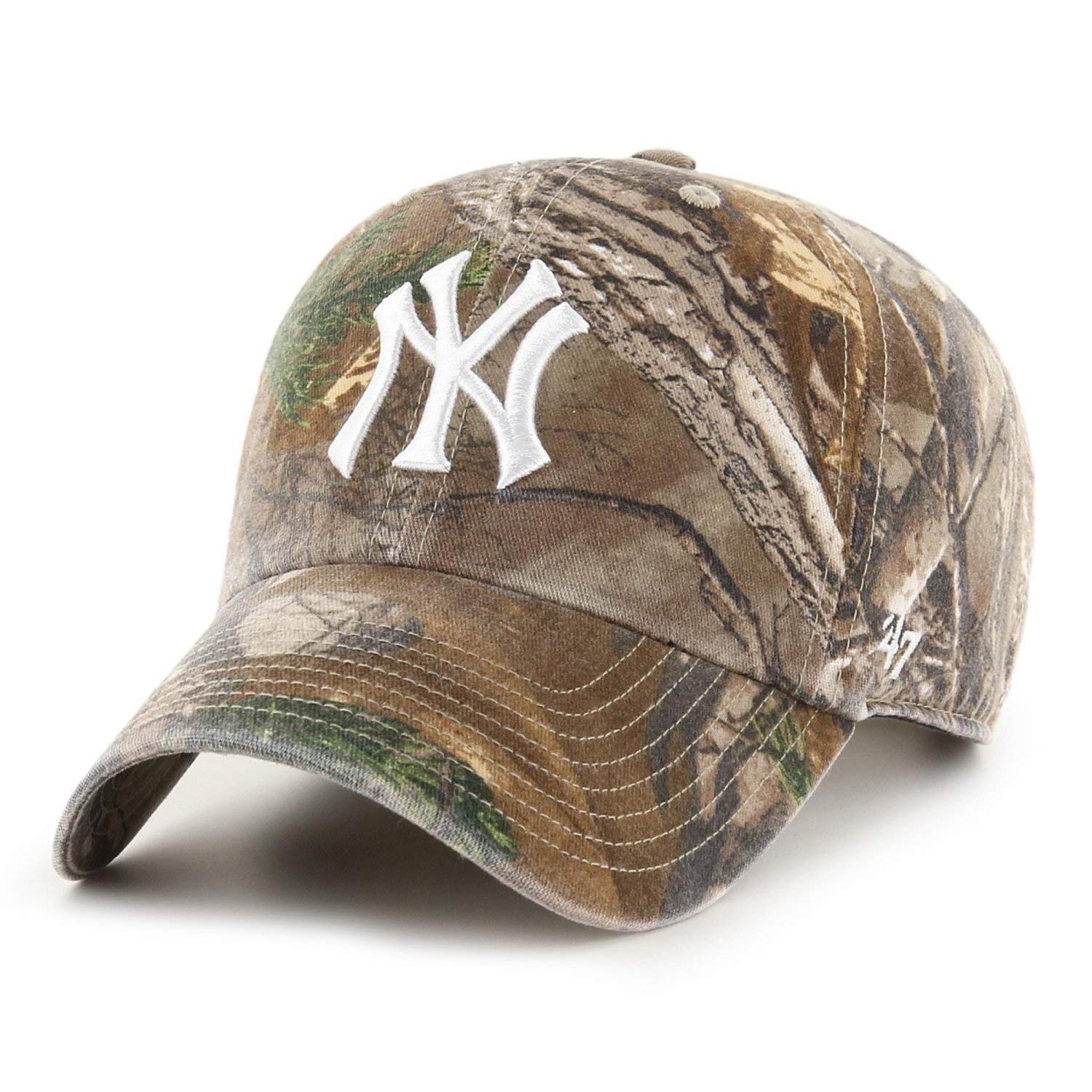 '47 Brand Adjustable Cap - CLEANUP New York Yankees Real Tree