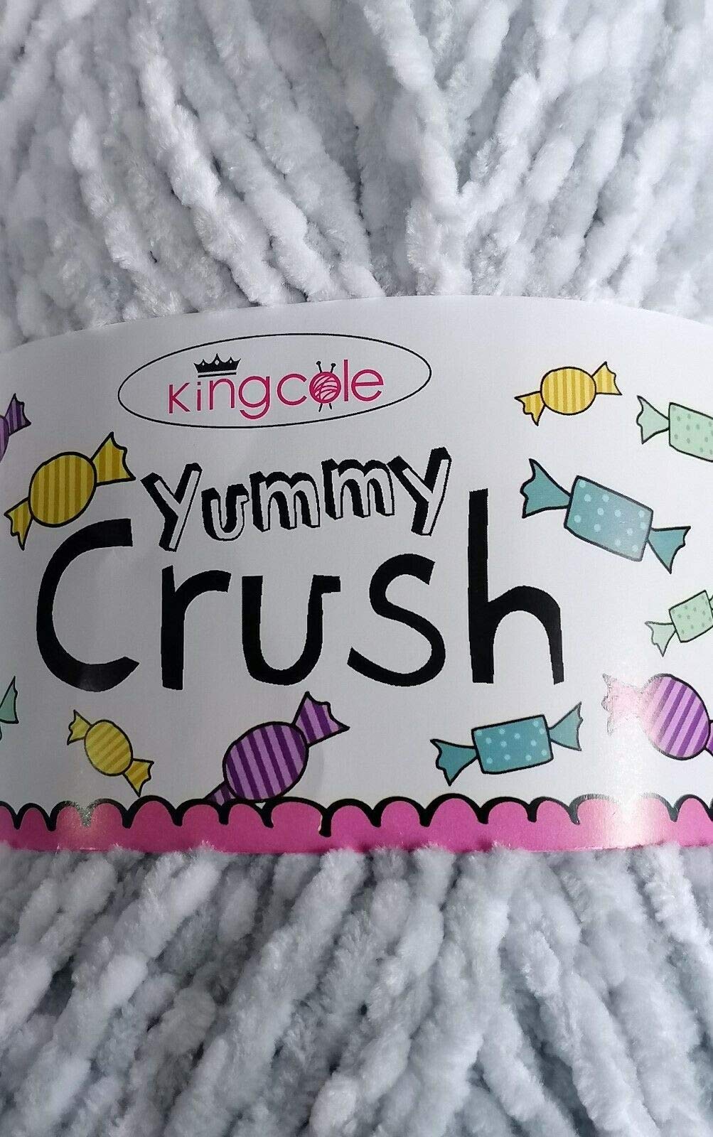 King Cole 1914587 Yummy Crush Humbug Yarn - 83M, 100g