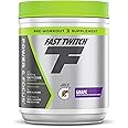 Fast Twitch from the makers of Gatorade,Caffeinated Pre-workout Supplement Mix,Grape,1.01lb (Pack of 1),3.5g L-Citrulline,3g Betaine,2g Carnosine beta-alanine,Vitamin B6,B12 and 200mg caffeine