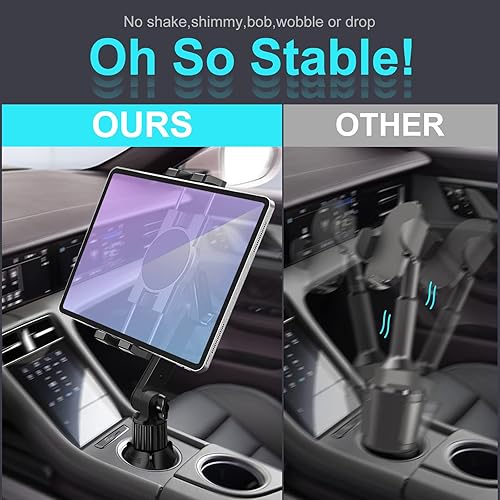 Cup Holder Double Tablet Holder Double Robust Car Cup Holder