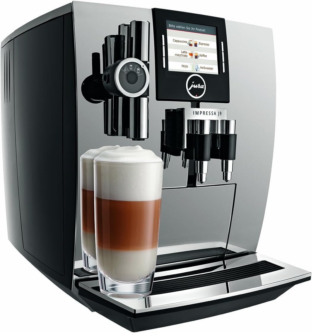 Jura Impressa J9 One Touch TFT Coffee Machine, Chrome Amazon.co.uk