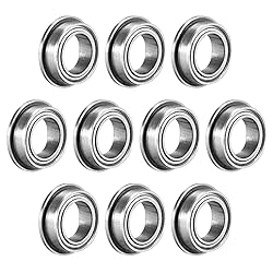 uxcell MF85ZZ Flanged Ball Bearing 5mmx8mmx2.5mm