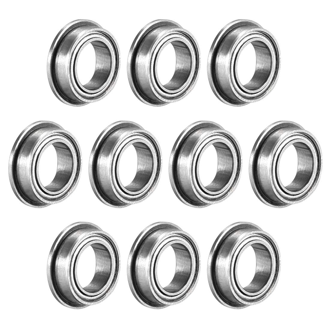 uxcell MF85ZZ Flanged Ball Bearing 5mmx8mmx2.5mm