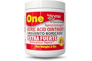 Arymar Boric Ointment - Topical Antiseptic Cream, 2 oz