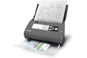 Ambir ImageScan Pro 820ix 20ppm High-Speed ADF Scanner for Windows PC and Mac