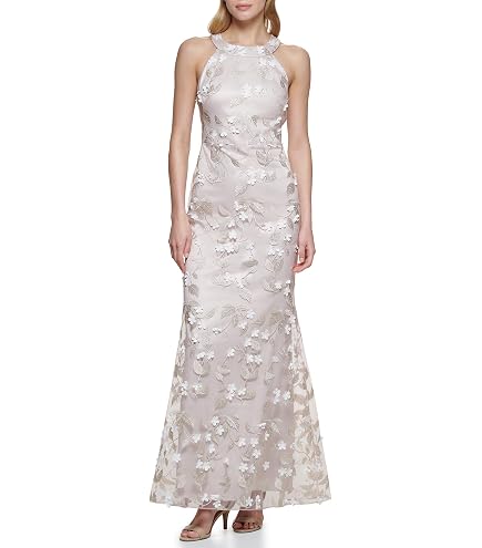 Eliza J Women's Dress,Ivy,2 Ivory : Clothing, Shoes & Jewelry